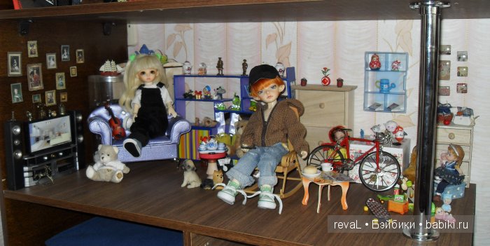 Домики для кукол, мебель своими руками. Я-Любаша Рева