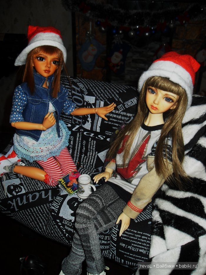 На Крещенский вечерок девчонки хохотали (фото 3)