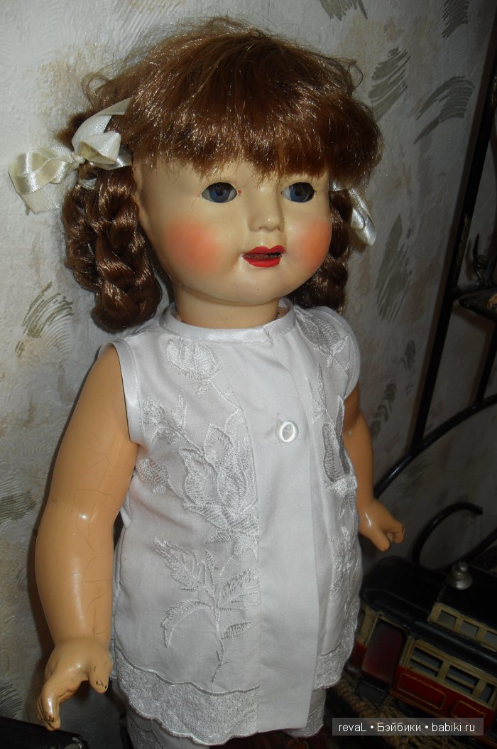 винтажные и антикварные куклы, реставрация кукол, Я-Любаша Рева