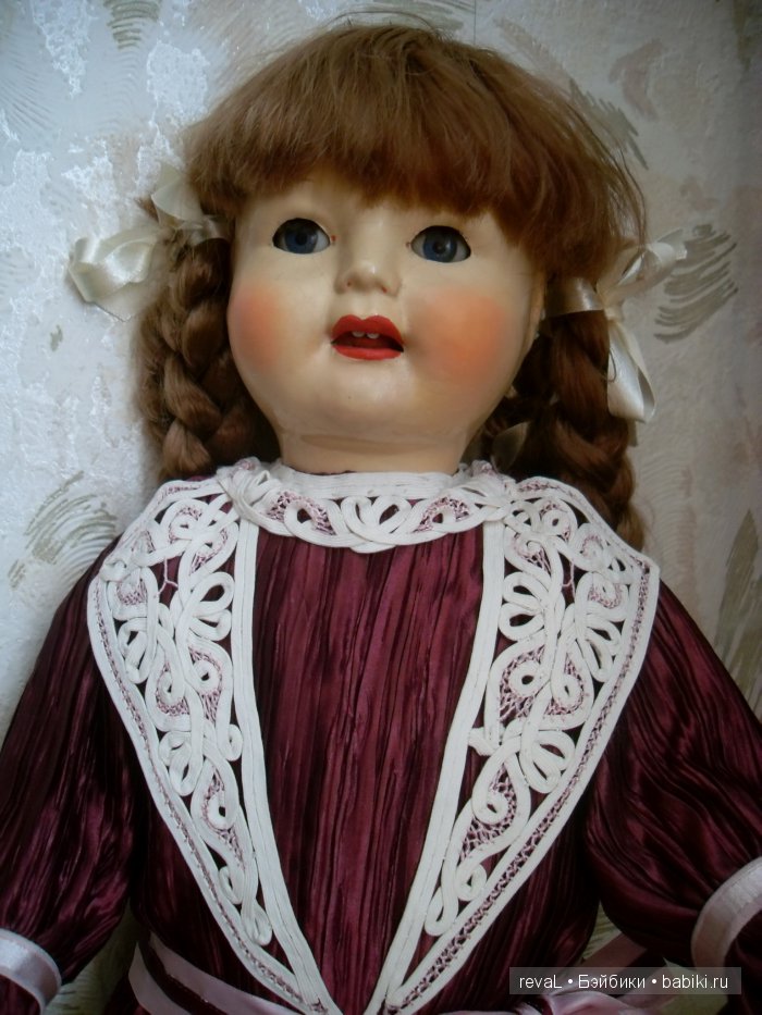 винтажные и антикварные куклы, реставрация кукол, Я-Любаша Рева