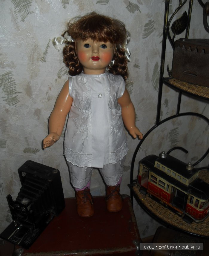 винтажные и антикварные куклы, реставрация кукол, Я-Любаша Рева