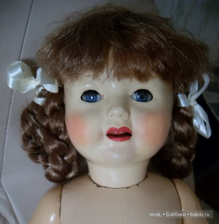 винтажные и антикварные куклы, реставрация кукол, Я-Любаша Рева