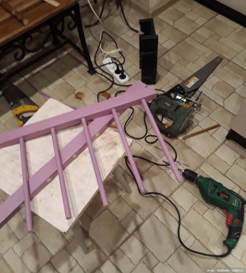 кроватка, своими руками, Я-Любаша Рева