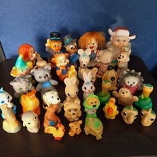 36 резиновых игрушек детства