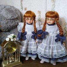 Фарфоровые сестрёнки-близняшки, рыжульки от Promenade collection. Скидка Фарфоровые сестрёнки-близняшки, рыжульки от Promenade collection. Скидка