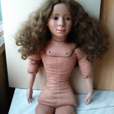 Редкий винтажный молд ,,Sabine", жемчужина - мулатка. Редкий винтажный молд ,,Sabine", жемчужина - мулатка.