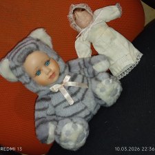 Фарфоровые куколки, малышки из Германии