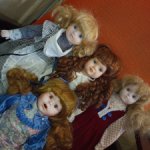 Кукла 🌿 фарфоровая  девочки куклы много разные🌿 Германия.