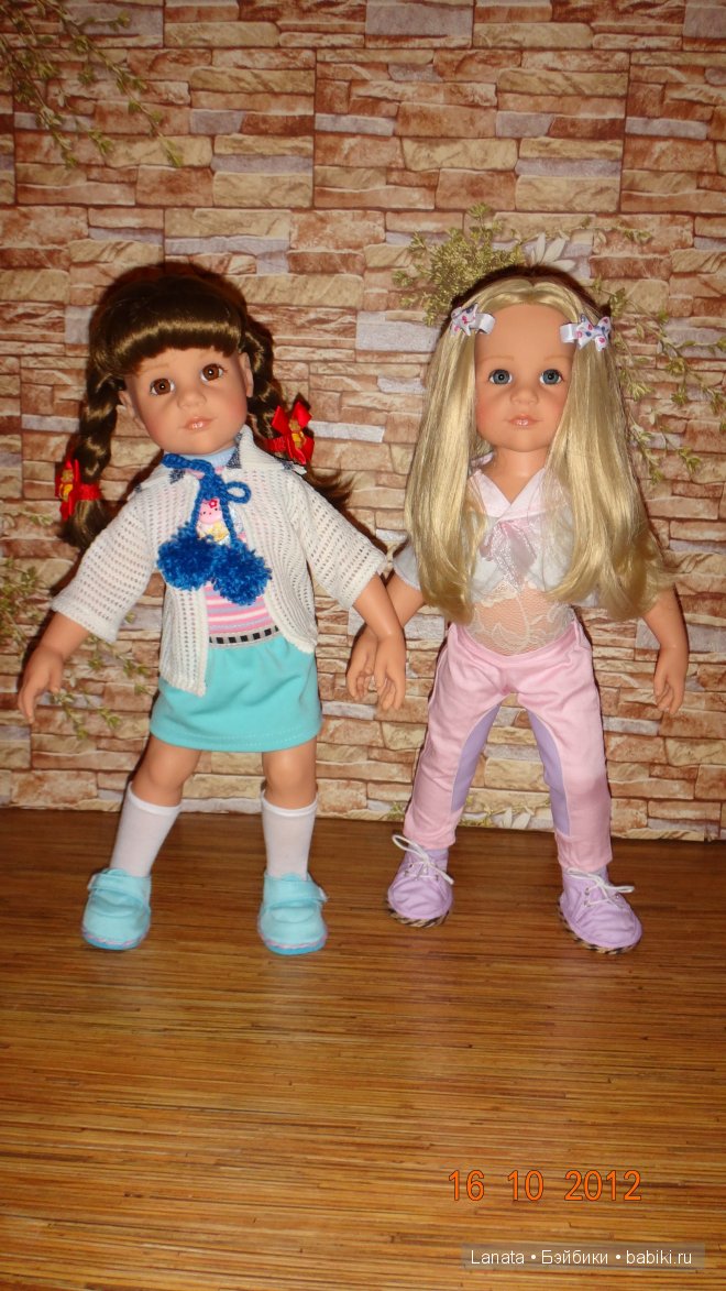 Наши куколки Готц, Даша и Настя (фото 9)
