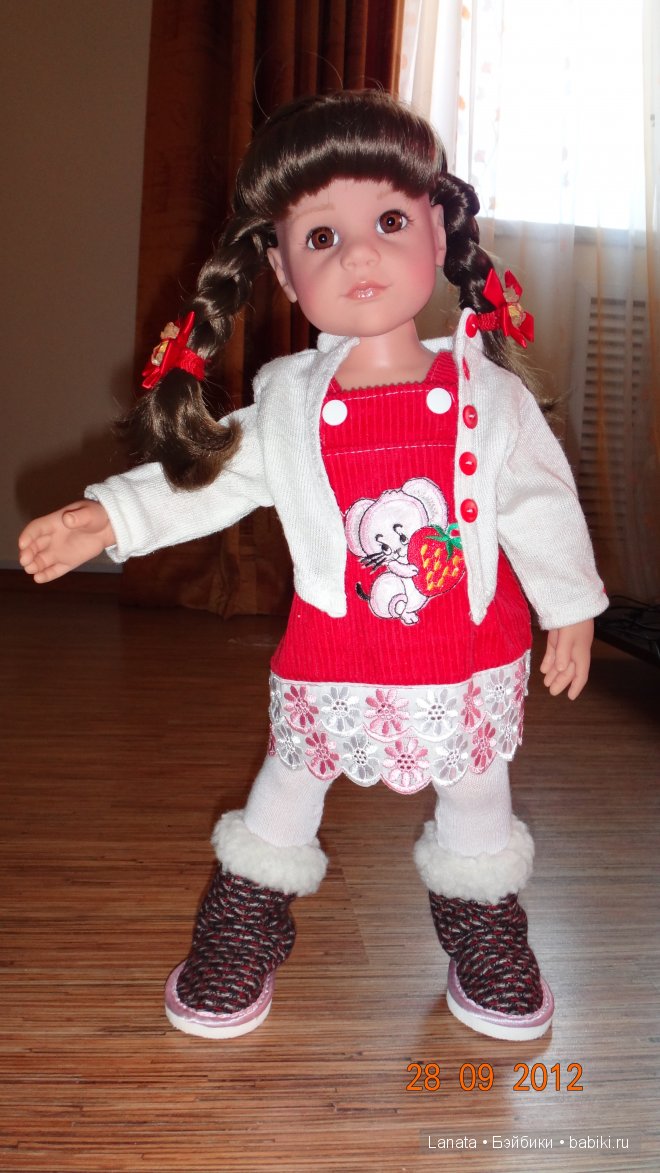 Наши куколки Готц, Даша и Настя