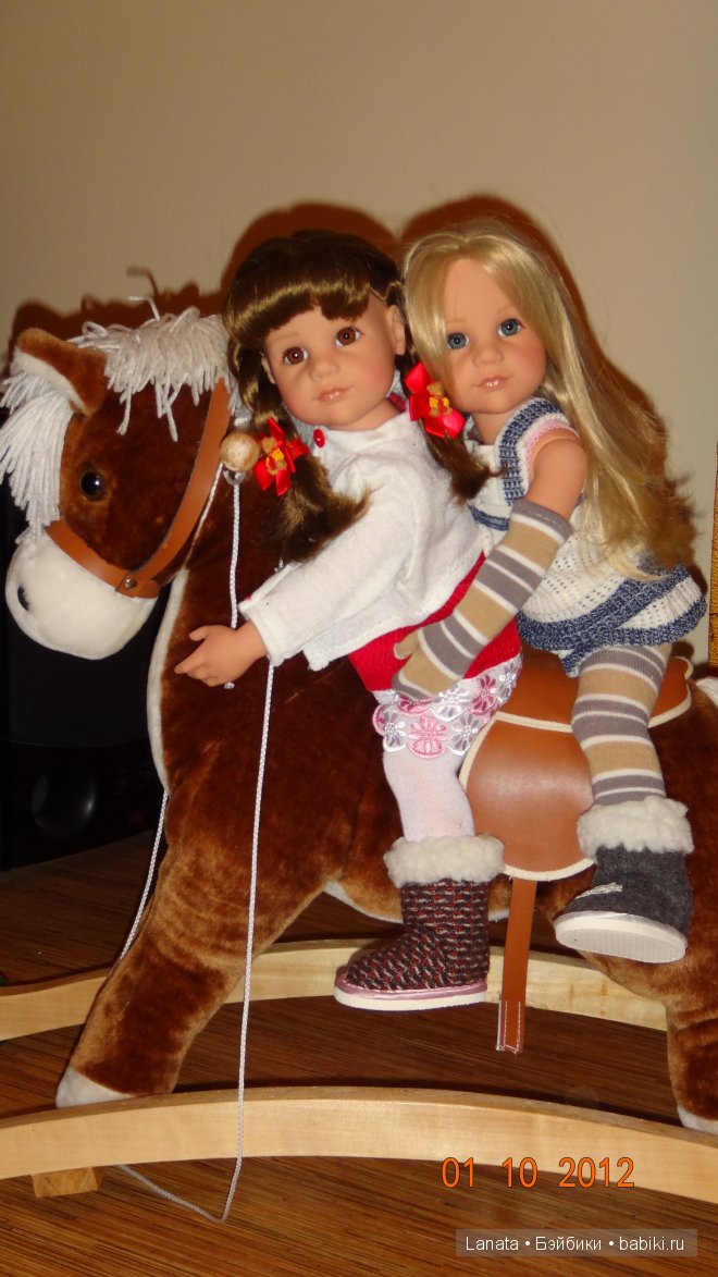 Наши куколки Готц, Даша и Настя (фото 4)