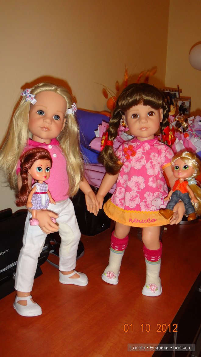 Наши куколки Готц, Даша и Настя (фото 5)