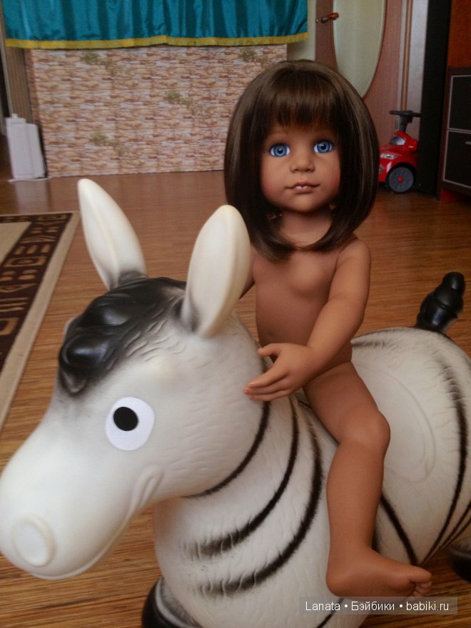 Моя новенькая во всех смыслах Клавушка (Gotz)... и зовут ее теперь Женька