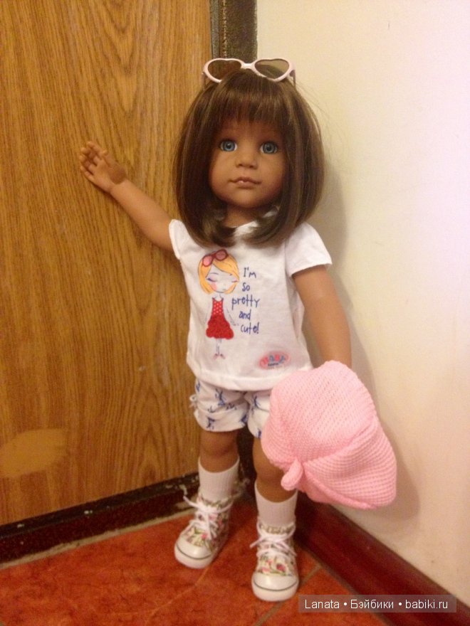 Моя новенькая во всех смыслах Клавушка (Gotz)... и зовут ее теперь Женька