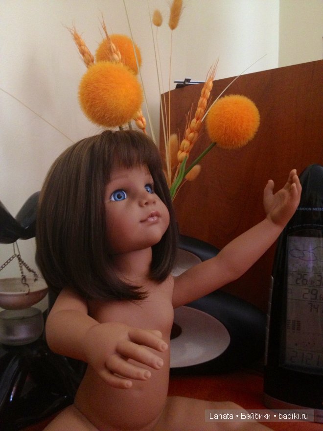 Моя новенькая во всех смыслах Клавушка (Gotz)... и зовут ее теперь Женька