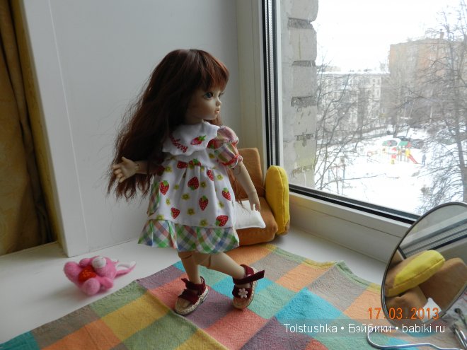 Алёнка приехала. Кукла Ани от Иплхаус | Бэйбики Алёнка приехала. Кукла Ани от Иплхаус