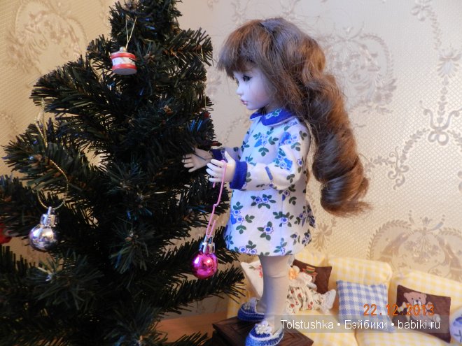 Мы наряжаем ёлку | Бэйбики Мы наряжаем ёлку — Куклы Iplehouse (Иплхаус): BJD (БЖД)