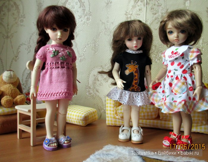 Летние наряды | Бэйбики Летние наряды — Одежда и обувь для кукол BJD (БЖД): 1/3