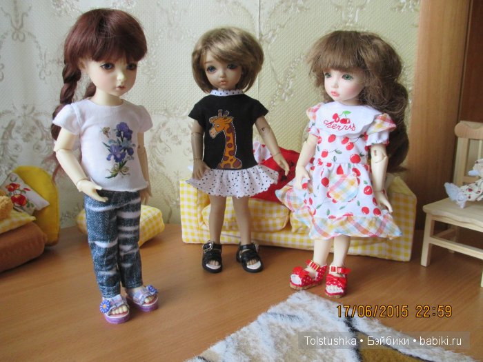 Летние наряды | Бэйбики Летние наряды — Одежда и обувь для кукол BJD (БЖД): 1/3 (фото 10)