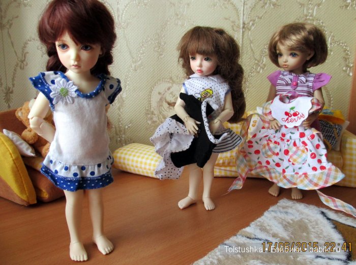 Летние наряды | Бэйбики Летние наряды — Одежда и обувь для кукол BJD (БЖД): 1/3 (фото 7)