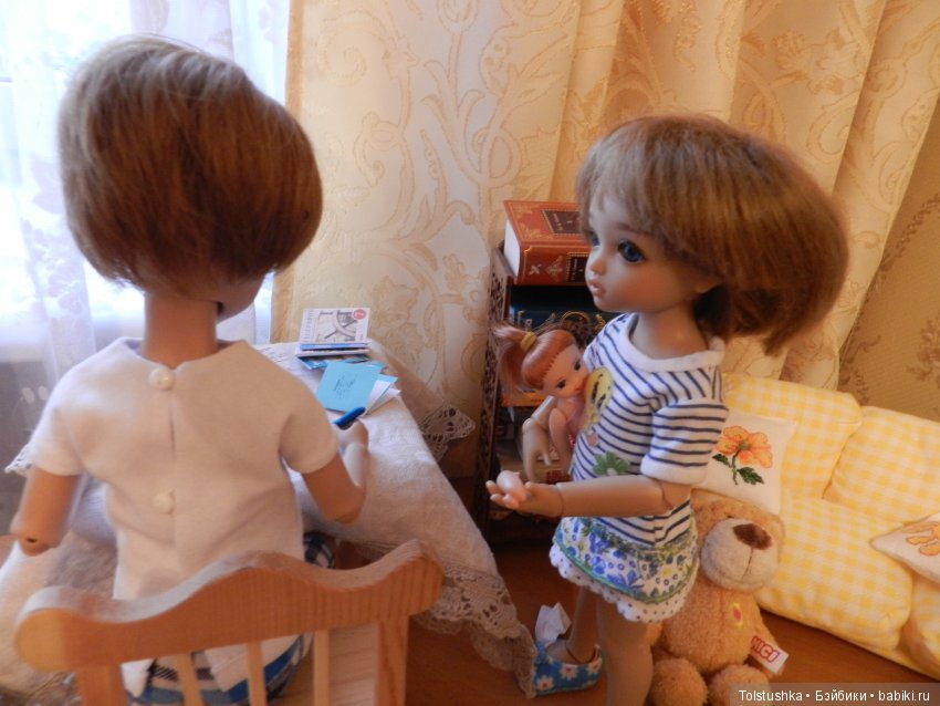 А тем временем дома | Бэйбики А тем временем дома — Куклы Iplehouse (Иплхаус): BJD (БЖД) (фото 4)