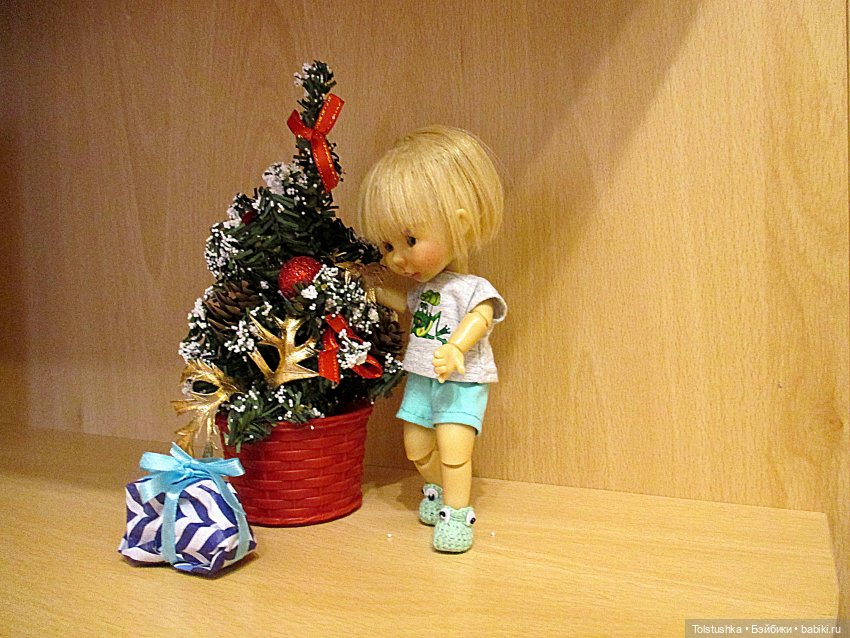 Новый год Олафа — Куклы Nikki Britt (Никки Бритт): авторские BJD (БЖД) (фото 4)
