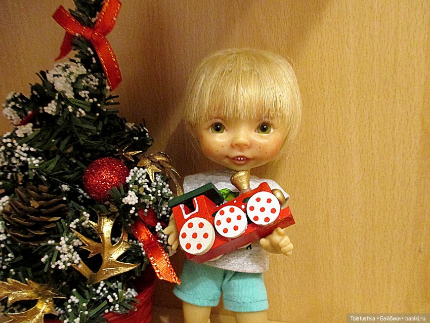 Новый год Олафа — Куклы Nikki Britt (Никки Бритт): авторские BJD (БЖД) (фото 8)