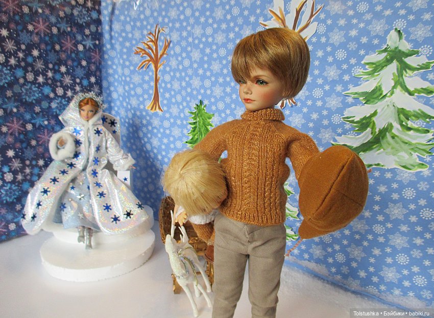 Новый год Олафа — Куклы Nikki Britt (Никки Бритт): авторские BJD (БЖД) (фото 3)