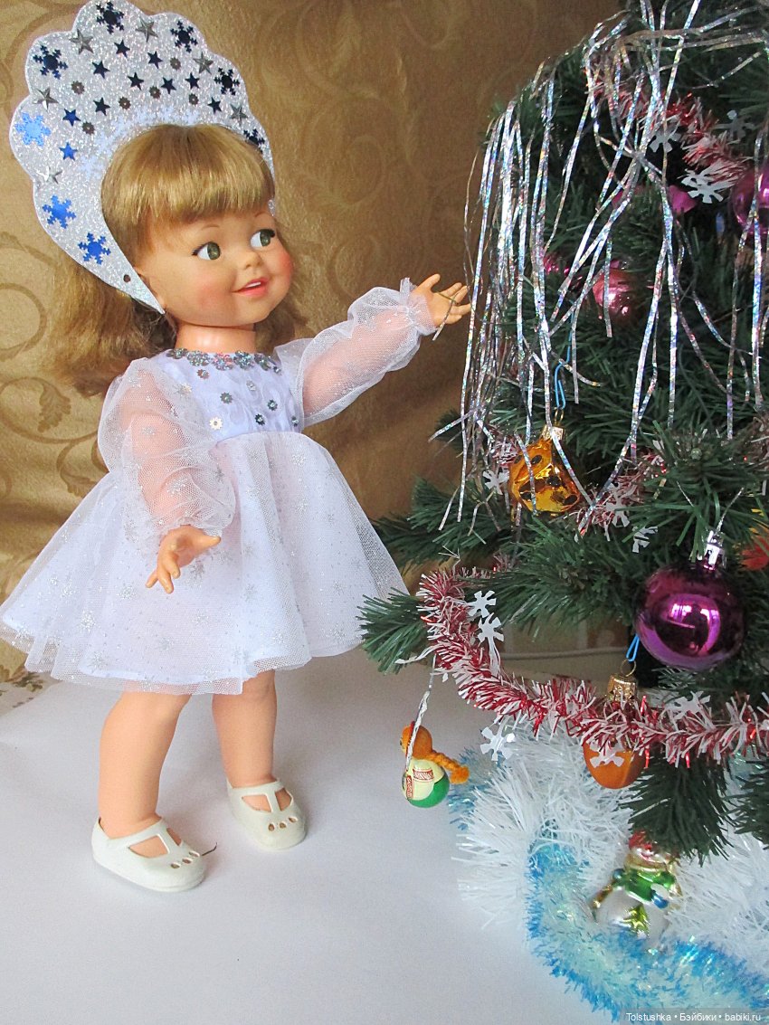 Снежиночка — Куклы Giggles (Гигглс) от Ideal Toy: винтаж 60 (фото 2)
