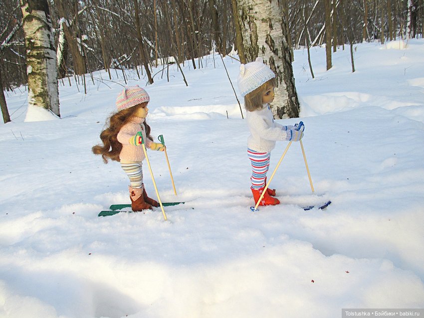 На лыжах. Девчонки — Куклы Iplehouse (Иплхаус): BJD (БЖД) (фото 9)
