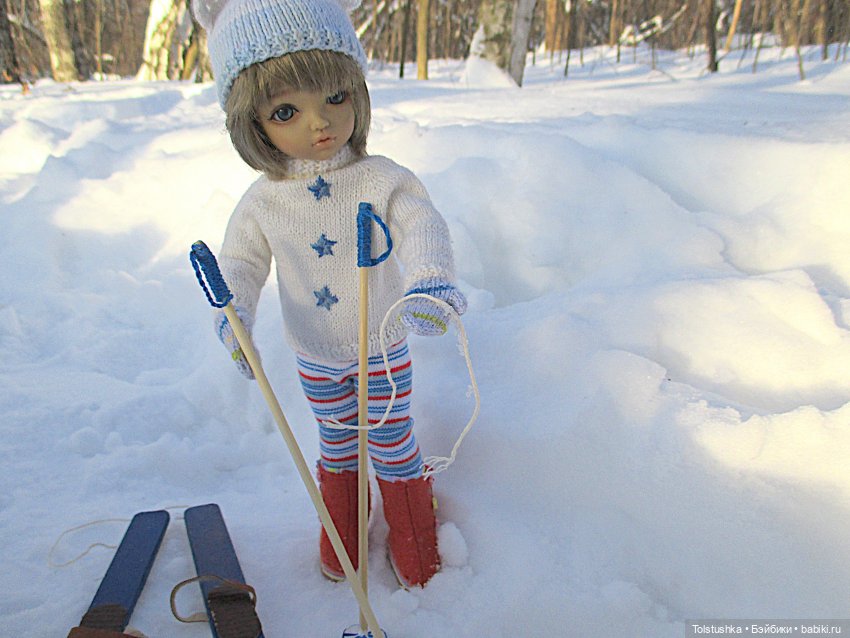 На лыжах. Девчонки — Куклы Iplehouse (Иплхаус): BJD (БЖД) (фото 5)