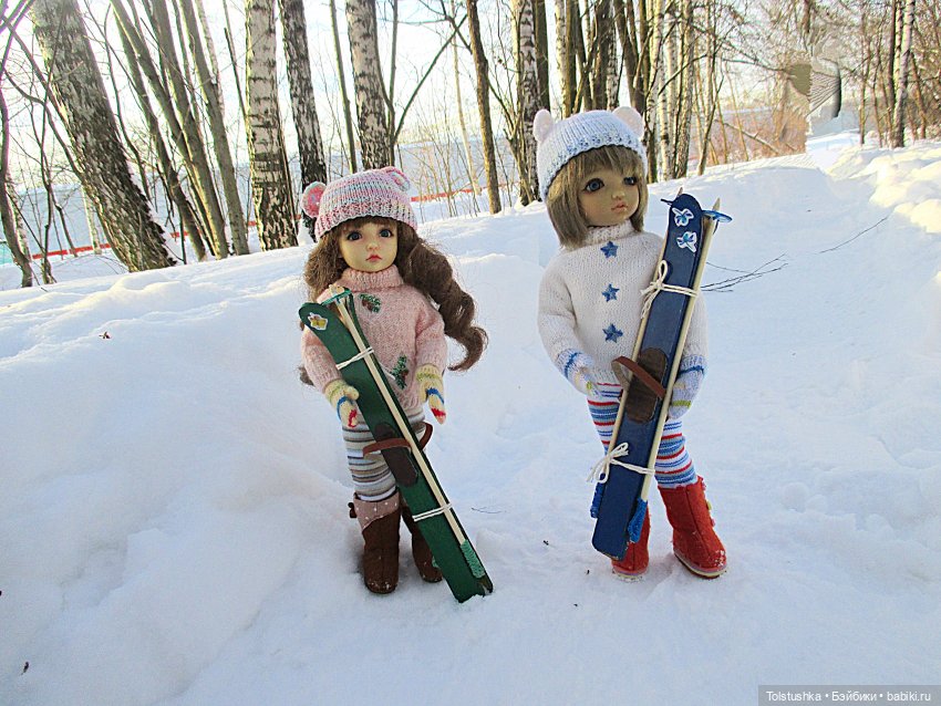 На лыжах. Девчонки — Куклы Iplehouse (Иплхаус): BJD (БЖД) (фото 3)