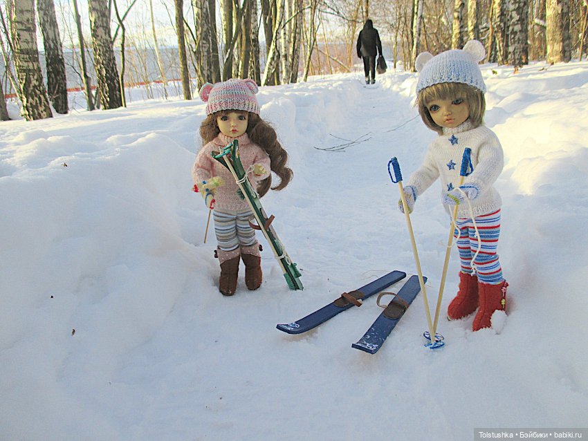 На лыжах. Девчонки — Куклы Iplehouse (Иплхаус): BJD (БЖД) (фото 4)
