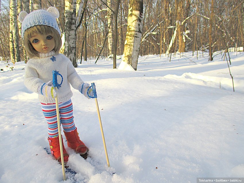 На лыжах. Девчонки — Куклы Iplehouse (Иплхаус): BJD (БЖД) (фото 7)