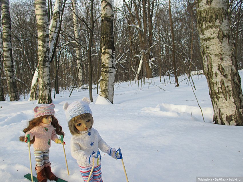 На лыжах. Девчонки — Куклы Iplehouse (Иплхаус): BJD (БЖД)