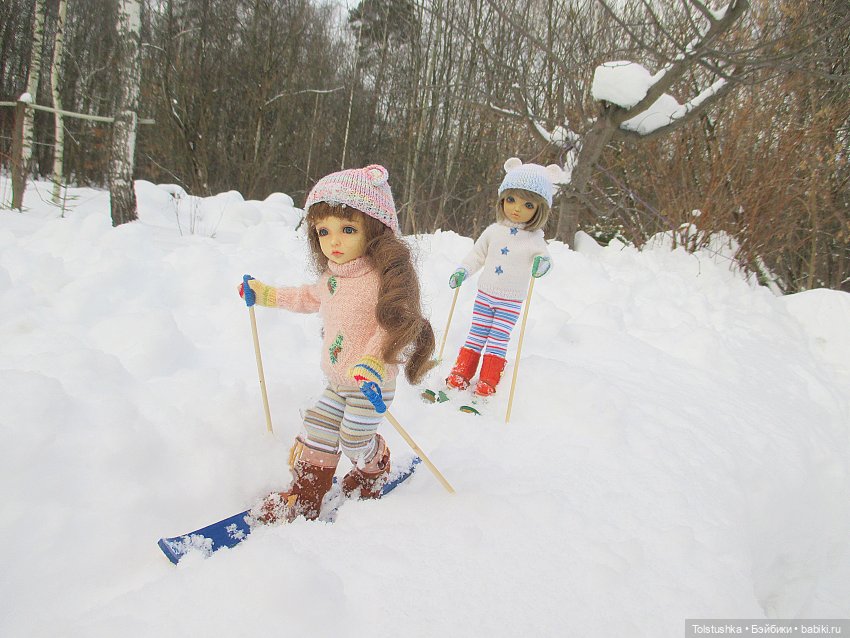 На лыжах. Девчонки — Куклы Iplehouse (Иплхаус): BJD (БЖД)