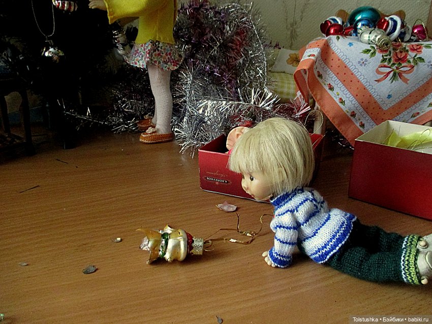 Как мы елку наряжали | Бэйбики Как мы елку наряжали — Куклы Iplehouse (Иплхаус): BJD (БЖД)