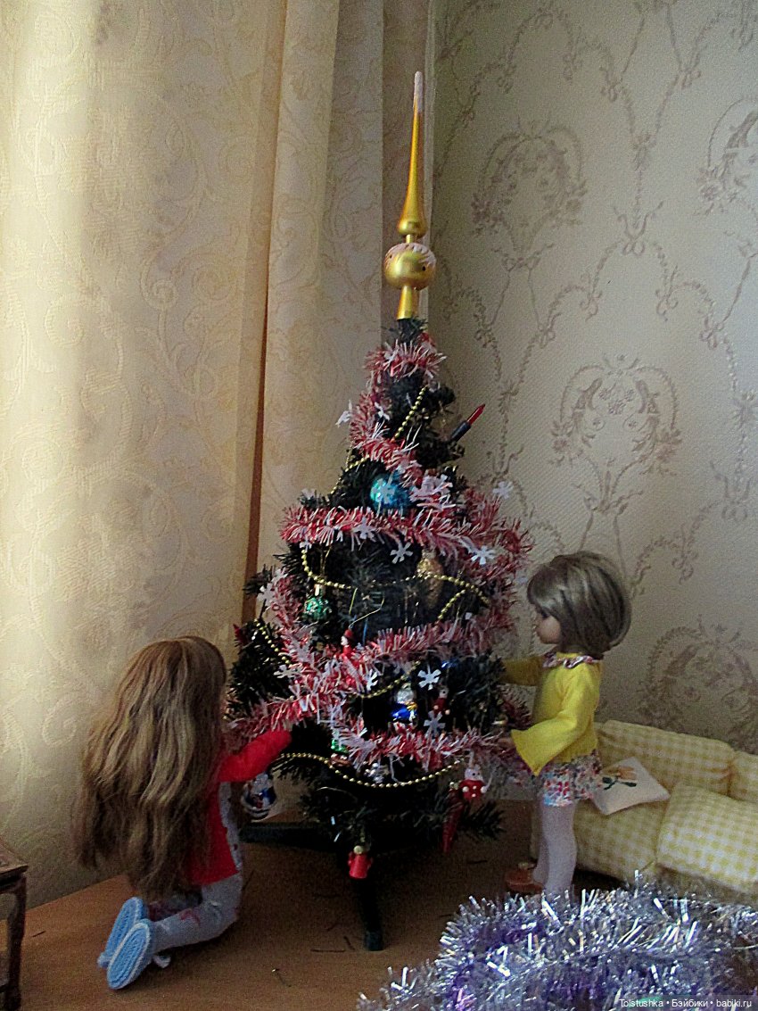 Как мы елку наряжали | Бэйбики Как мы елку наряжали — Куклы Iplehouse (Иплхаус): BJD (БЖД)