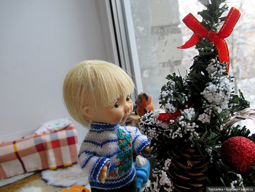 Как мы елку наряжали | Бэйбики Как мы елку наряжали — Куклы Iplehouse (Иплхаус): BJD (БЖД) (фото 3)