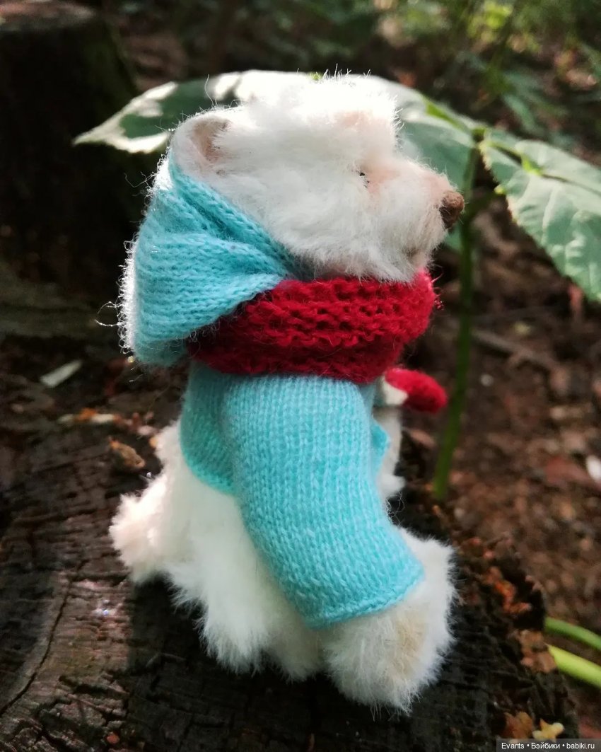 Прекрасный лесной житель — Домашние фото авторских игрушек: Тедди (фото 9)