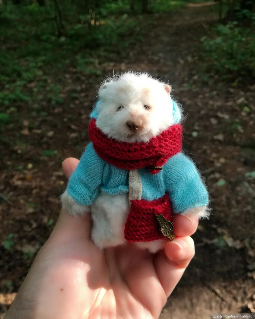 Прекрасный лесной житель — Домашние фото авторских игрушек: Тедди (фото 10)