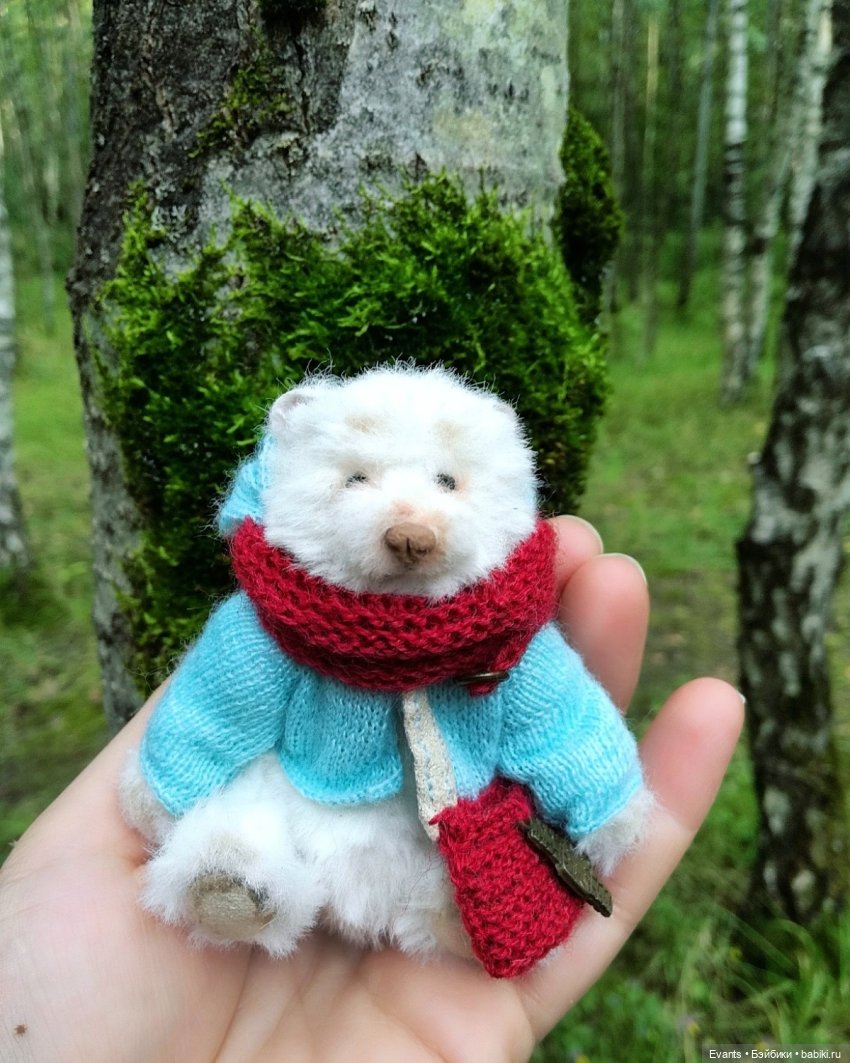 Прекрасный лесной житель — Домашние фото авторских игрушек: Тедди