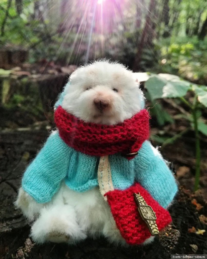 Прекрасный лесной житель — Домашние фото авторских игрушек: Тедди (фото 7)