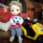 Поиск Солнышка. Полностью шарнирная БЖД Obitsu/Обитсу, 11 см