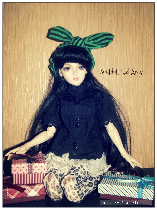 Такая серьезная девушка... Souldoll kid Amy