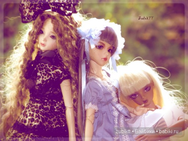 Iplehous J.I.D I, Souldoll kid Amy, Dollmore Suntan Paran