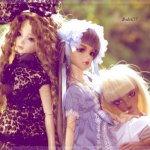 Три девицы под окном... Iplehous J.I.D I, Souldoll kid Amy, Dollmore Suntan Paran