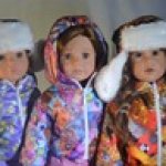 Зимняя коллекция спортивной одежды 2014 для девочек Gotz