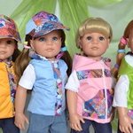 Веселые жилетки, разной расцветки или Весна 2014. Олимпийская одежда для кукол