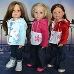 Весенние мотивы. Новая коллекция верхней одежды для девчонок Gotz.